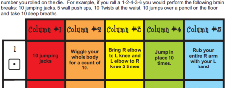 Brain Breaks for focus